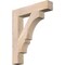 Ekena Millwork Balboa Block Smooth Bracket, Douglas Fir, 3 1/2"W x 20"D x 24"H BKT04X20X24BOA05SDF - alternate 1